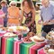 Disposable Mexican Serape Tablecloth – 54 x 108 Inch Colorful Striped Plastic Table Cover for Fiesta, Wedding, Birthday & Indoor/Outdoor Party Supplies